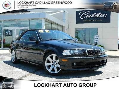 Low miles clean carfax lady driven 325ci convertible 2.5l cd 10 speakers