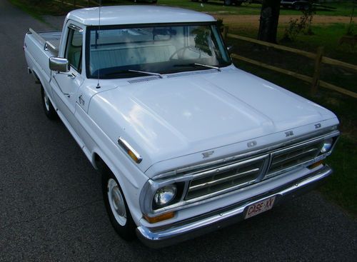 1971 ford f100 custom truck / one owner / 68,205 original miles