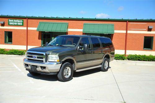 2002 excursion limited diesel 7.3 / amazing cond / rust free / a true must see