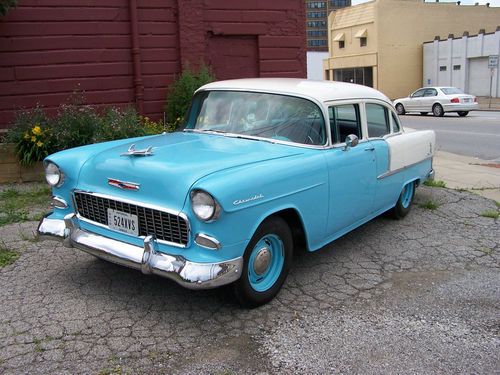 1955 chevy bel air 4dr