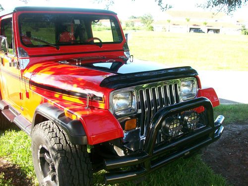 For sale 1991 jeep wrangler 4x4