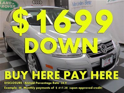 2007(07)jetta we finance bad credit! buy here pay here low down $1699 ez loan