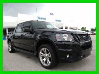 10 black 4.6l v8 adrenalin suv *bed cover &amp; bed extender *heated leather seats