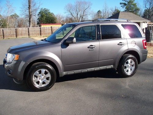 Ford escape limited 4wd 2012 sunroof leather bargain