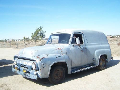 1954 ford panel truck