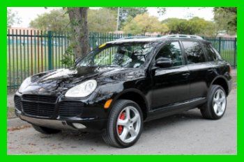 2006 no reserve porsche cayenne turbo nice drive rust free fl car tons of power