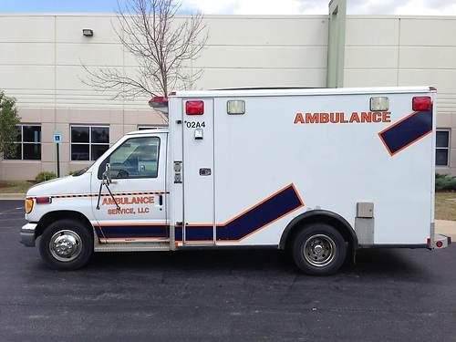 2002 ford box ambulance