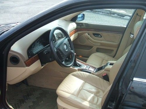 Buy Used 2002 Bmw 525i 5 Series Black With Tan Interior