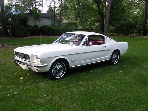 1966 ford mustang fastback