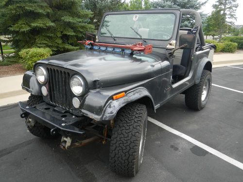 1986 jeep cj7 with howell tbi, 2.5" lift, new tires