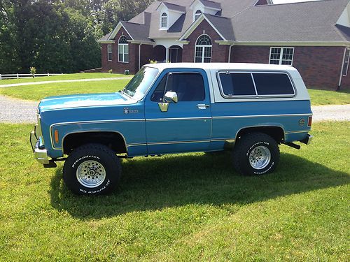 1979 chevrolet k5 blazer cheyenne sport utility 2-door 5.7l