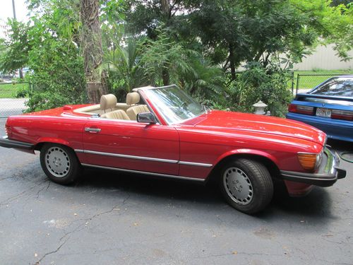 1987 mercedes 560sl,