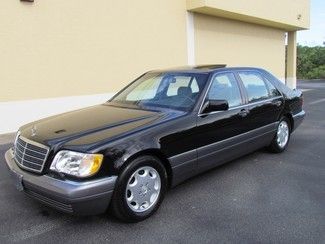 1995 mercedes benz s500 loaded like new serviced beautiful black on gray leather