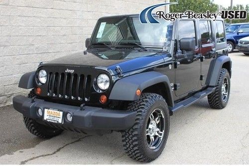 2012 jeep wrangler 4x4 four wheel drive manual tpms cruise auxiliary input abs