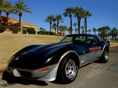 1978 chevrolet corvette pace car only 57000 original miles