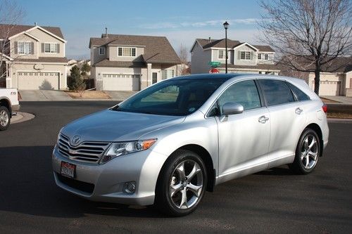2010 toyota venza limited awd pano sunroof leather rear cam