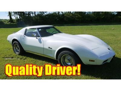 1975 corvette coupe driver quality recent restoration great value! 350 l48 v8
