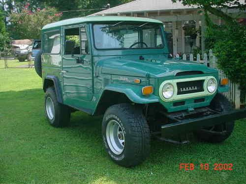 73 toyota land cruiser, fj40, 4x4, hardtop, reconditioned