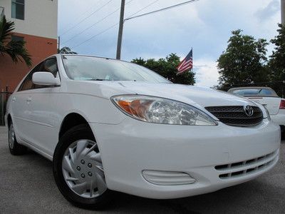 02 toyota camry le 4 cylinder auto low original miles clean carfax guarantee
