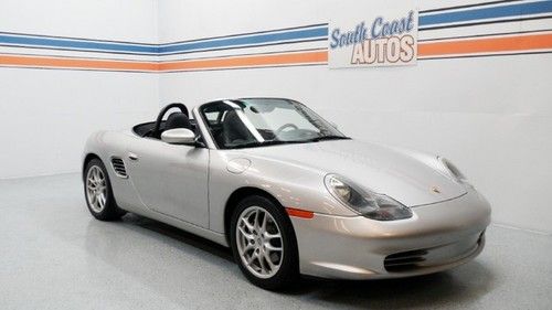 Porsche boxster rwd manual leather convertible we finance