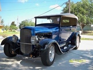 1928 ford model a 4 door phaeton, original ford body, low miles, great condition