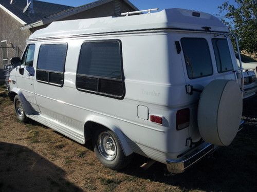 1995 chevy g20 conversion van low mileage for year &amp; runs good.