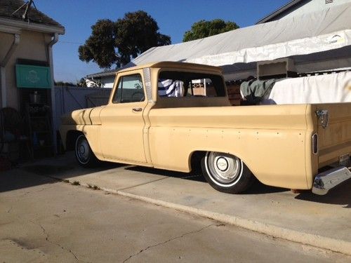 1966 chevy c10 shortbed big window w/original a/c cab pickup truck