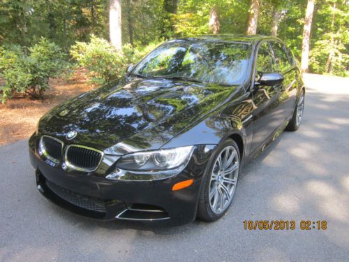 2010 bmw m3 4door 4l v8 414hp, 1 owner age 70, meticulously maintained w/records