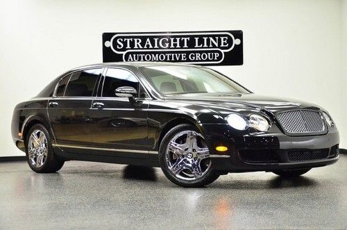 2006 bentley contintal flying spur blk/tan only 27k miles