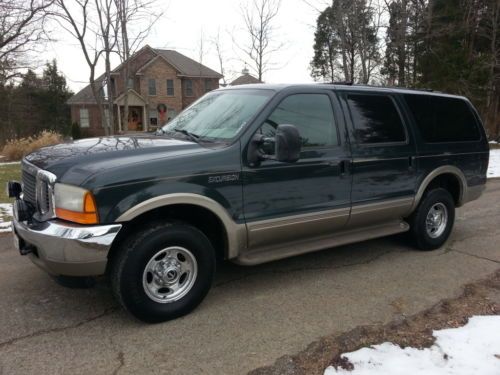 2000 ford excursion limited 4x4 7.3 diesel *clean carfax*