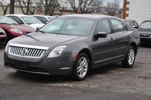 No reserve 34k gray automatic loaded like new great car ford fusion rebuilt