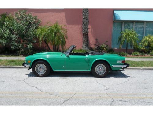 Low mileage triumph tr6 one of the best survivors on earth dont miss it
