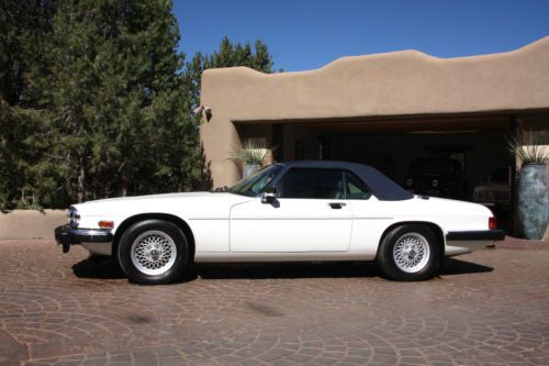 1990 jaguar xjs convertible, 1 owner, 100% original paint, low miles, 96, v12