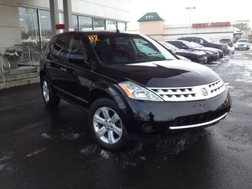 07 nissan murano sl awd 3.5l v6 finance clean leather power seats