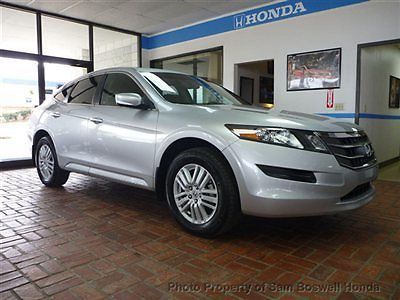 2012 honda crosstour ex-l 1 owner local trade only 18k miles certified