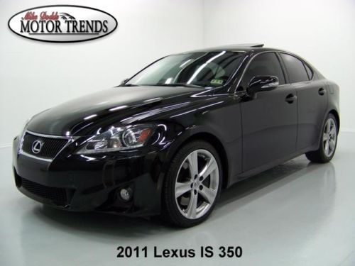 2011 lexus is350 is250 navigation rearcam roof heated ac seats paddle shift 37k