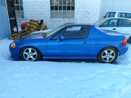 94 honda civic del sol si w/ built 12.5:1 b18c gsr vtec swapped ctr cams rsx itr