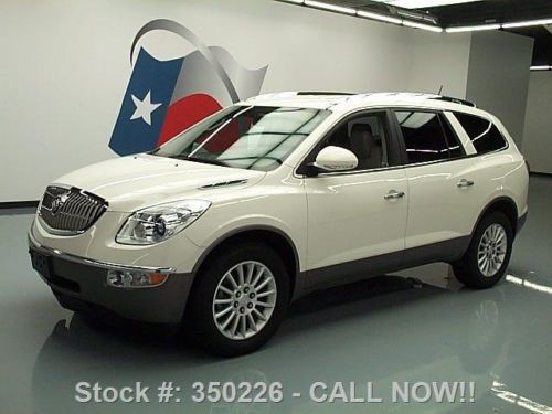2011 buick enclave cxl htd leather rear cam xenons 41k! texas direct auto