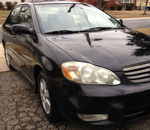 2003 toyota corolla s , 2nd owner, no accident