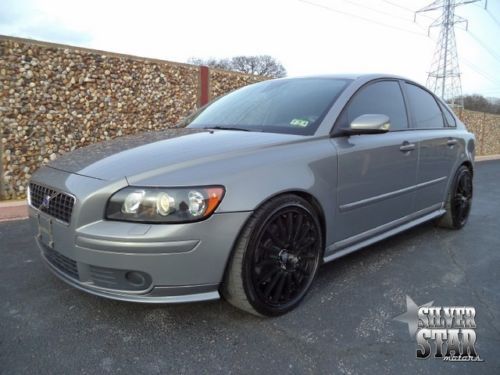 06 s40 t5 awd heico hs4 turbo leather sunroof sport loaded xnice tx!