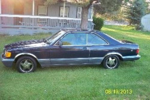 1986 mercedes-benz 560 coupe 2 dr 149000 miles