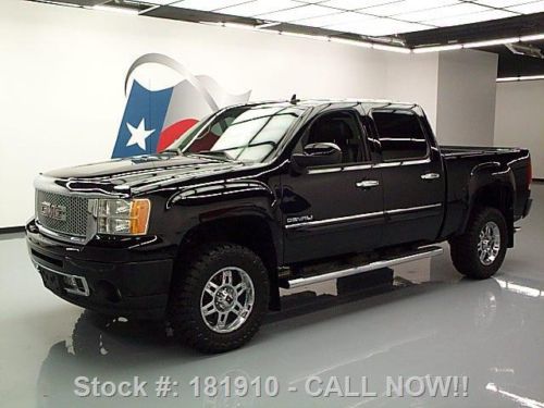 2012 gmc sierra denali crew cab awd nav rear cam 35k mi texas direct auto