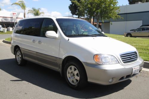 2002 kia sedona ex sports van automatic 6 cylinder no reserve