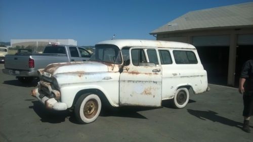 1958 gmc/ chevy carryall apache 100