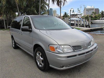 Oldsmobile silhouette minivan premiere with leather rear video captain chairs