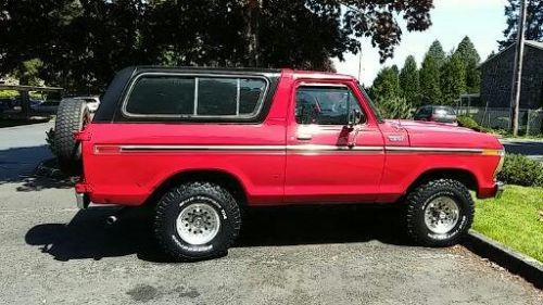 1978 ford bronco 4x4 351 automatic very powerful and fun to drive