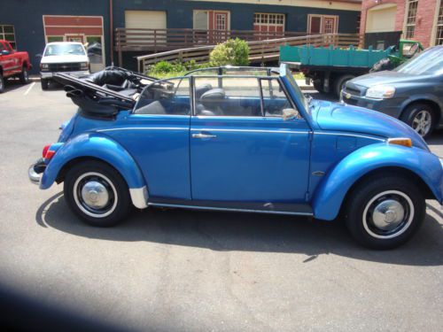1971 blue vw beetle
