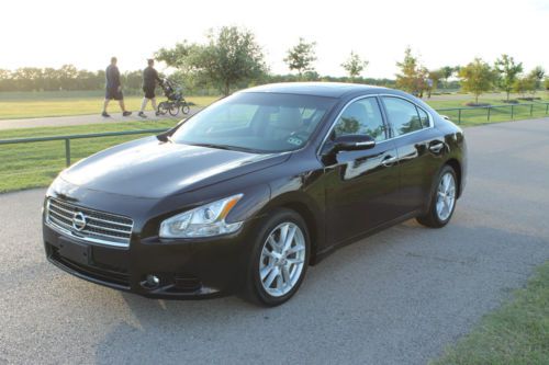 2012 nissan maxima 3.5 sv only 7k miles leather rear cam -- free shipping