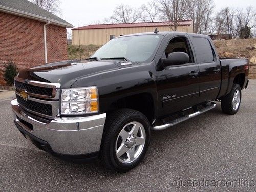 2011 chevrolet 2500hd lt crew cab 4x4 duramax automatic silveraldo 19k miles z71