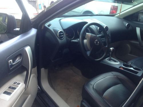 Buy Used 2010 Nissan Rogue Awd Black On Black Red Stitching